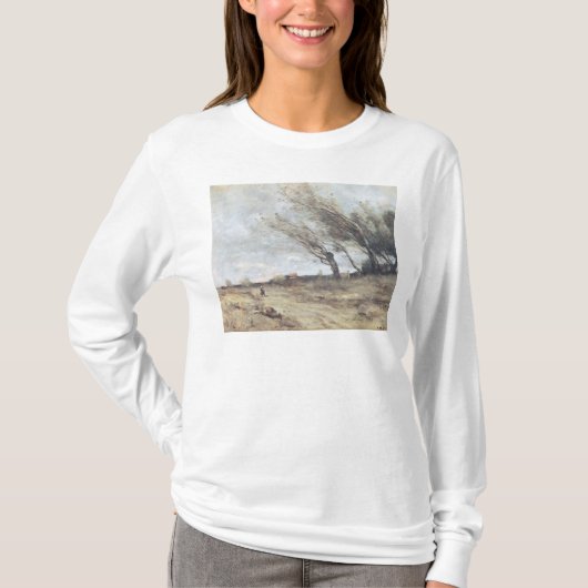 The Gust of Wind, c.1865-70 T-shirt (Voorkant)
