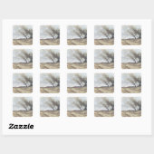 The Gust of Wind, c.1865-70 Vierkante Sticker (Vel)