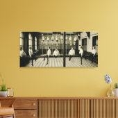 The Gymnasium, London Grammar School for Girls, 19 Canvas Afdruk (Insitu (Woonkamer))