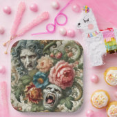 The Hag & the Howl – Gothic Victorian Papieren Bordje (Feest)