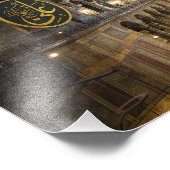 The Hagia Sophia Interior in Istanbul Foto Afdruk (Hoek)