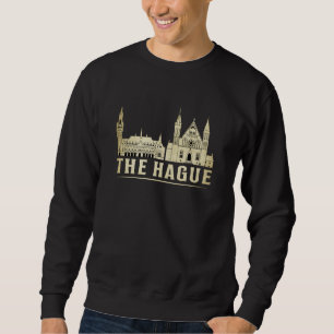 The Hague City Cityscape Skyline Trip Funny Gift Trui