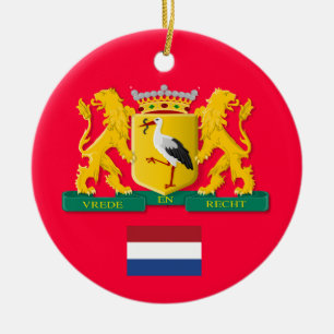 The Hague Netherlands Custom kerstversiering Keramisch Ornament