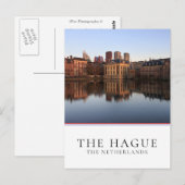 The Hague skyline in Nederland Briefkaart (Voorkant / Achterkant)