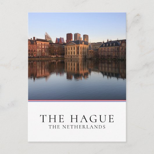 The Hague skyline in Nederland Briefkaart (Voorkant)
