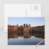 The Hague skyline in Nederland Briefkaart (Voorkant / Achterkant)
