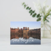 The Hague skyline in Nederland Briefkaart (Staand voorkant)