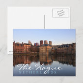 The Hague skyline in Nederland Briefkaart (Voorkant / Achterkant)