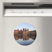 The Hague skyline in Nederland Magneet (Insitu (Vaatwasser))