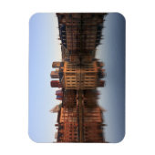 The Hague skyline in Nederland Magneet (Verticaal)