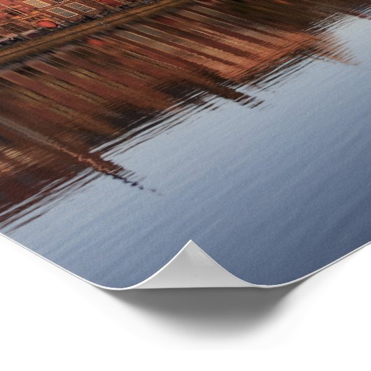 The Hague skyline in Nederland Poster (Hoek)