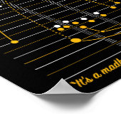 The Hail Mary beroemd gemaakt door Washington Poster (Hoek)