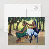 The Hairdresser 2001 Briefkaart (Voorkant / Achterkant)