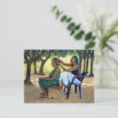 The Hairdresser 2001 Briefkaart (Staand voorkant)