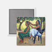 The Hairdresser 2001 Magneet (Voorkant / Achterkant)