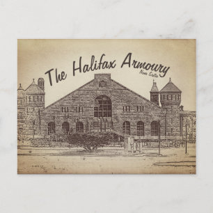 The Halifax Armory Briefkaart