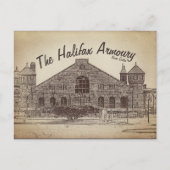 The Halifax Armory Briefkaart (Voorkant)