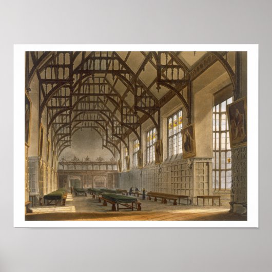 The Hall of Trinity College, Cambridge, van 'The Poster (Voorkant)