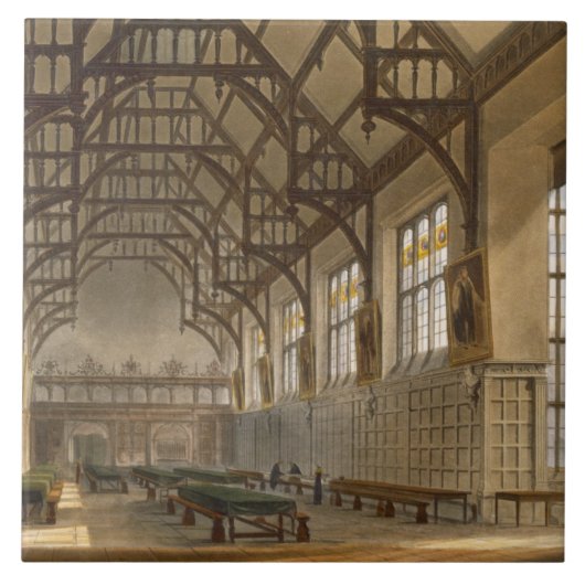 The Hall of Trinity College, Cambridge, van 'The Tegeltje (Voorkant)