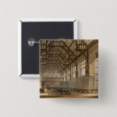 The Hall of Trinity College, Cambridge, van 'The Vierkante Button 5,1 Cm (Voorkant /achterkant)