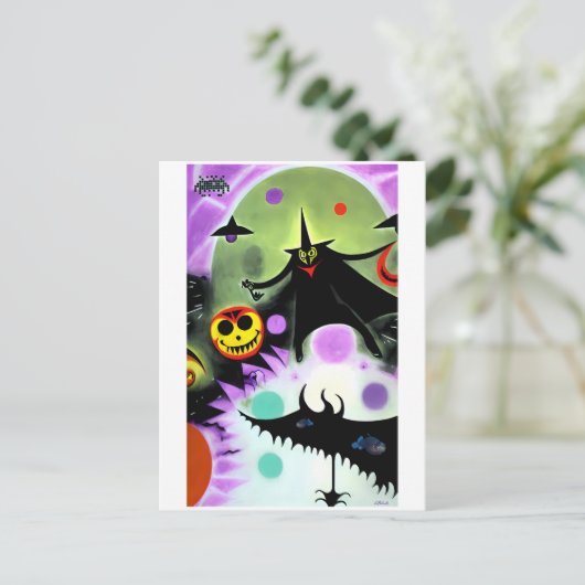 The Halloween Dream Briefkaart (Staand voorkant)