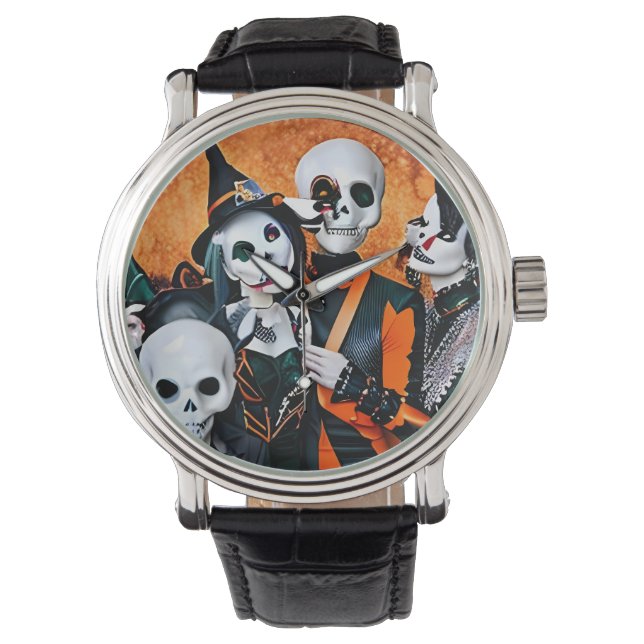 The Halloween Holdouts Horloge (Voorkant)