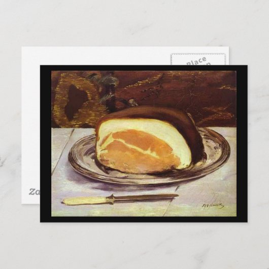 The Ham by Edward Manet Briefkaart (Voorkant / Achterkant)