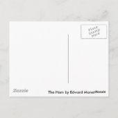 The Ham by Edward Manet Briefkaart (Achterkant)