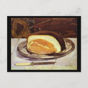 The Ham by Edward Manet Briefkaart