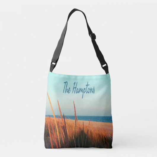 The Hampton Beach Long Island New York Crossbody Tas (Achterkant)