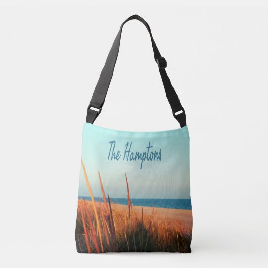The Hampton Beach Long Island New York Crossbody Tas (Voorkant)