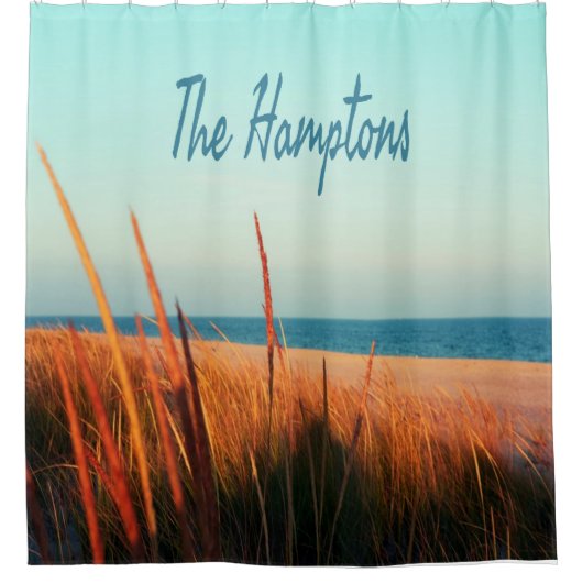 The Hampton Beach Long Island New York Douchegordijn (Voorkant)