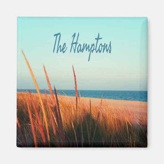 The Hampton Beach Long Island New York Magneet (Voorkant)