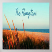 The Hampton Beach Long Island New York Poster (Voorkant)