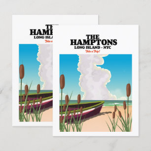 The Hamptons Long Island NYC, reisposter.