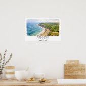 The Hamptons New York Poster, Watercolor, Custom Poster (Keuken)