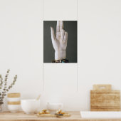 The Hand of Justice, from the Treasure of St. Deni Poster (Keuken)