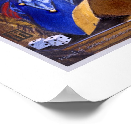 The Hand of Justice Print (Hoek)