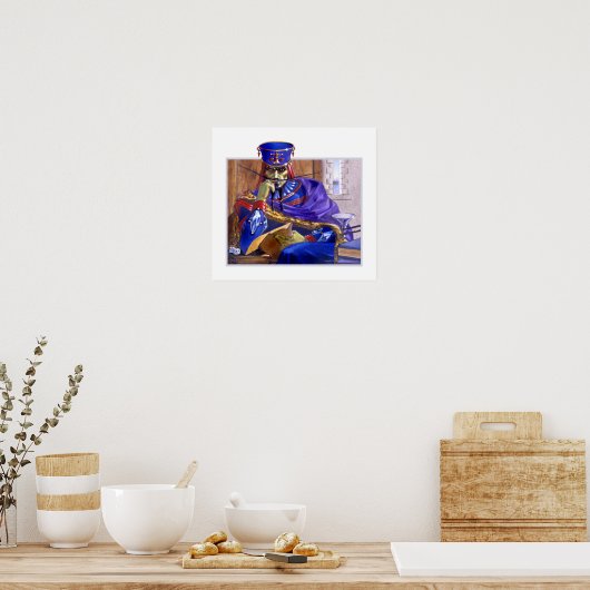 The Hand of Justice Print (Keuken)