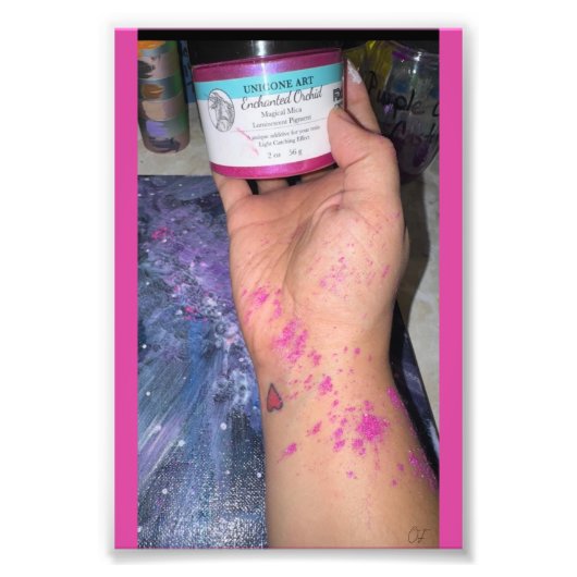 The Hand That Micas Foto Afdruk (Voorkant)