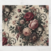 The Hanging Gardens of the Arcane – Gothic Floral  Bier Etiket (Enkel label)