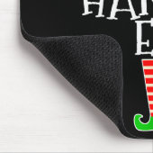 The Hangry Elf Family Matching Group Christmas Fun Muismat (Hoek)