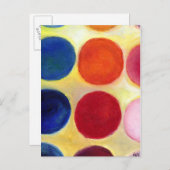 The Happy Dots 5 Briefkaart (Voorkant / Achterkant)