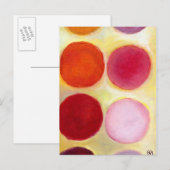 The Happy Dots 6 Briefkaart (Voorkant / Achterkant)