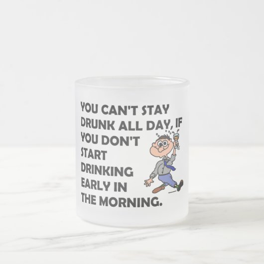 The Happy Drinker Matglas Koffiemok (Center)