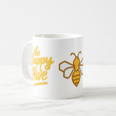 the happy hive koffiemok (Voorkant links)