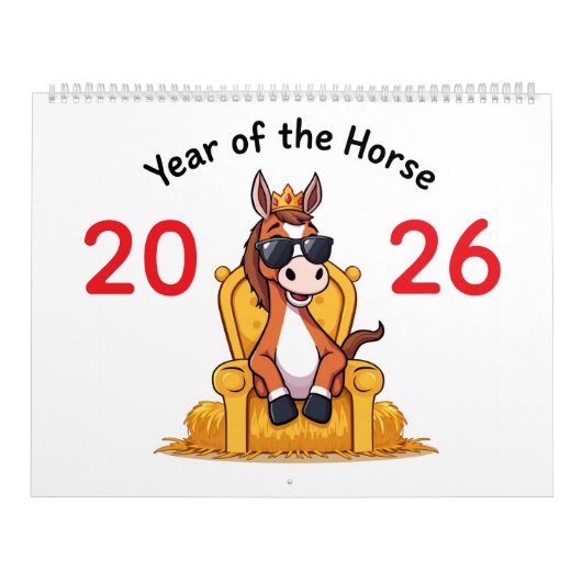 The Happy Horse – 2026 Calendar of Joy Kalender (Hoes)