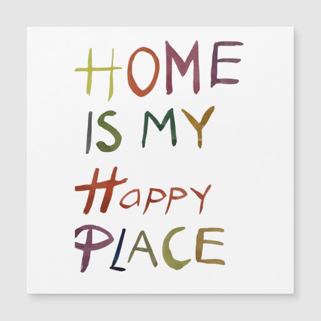 The Happy Introvert “Home Is My Happy Place” (Voorkant)