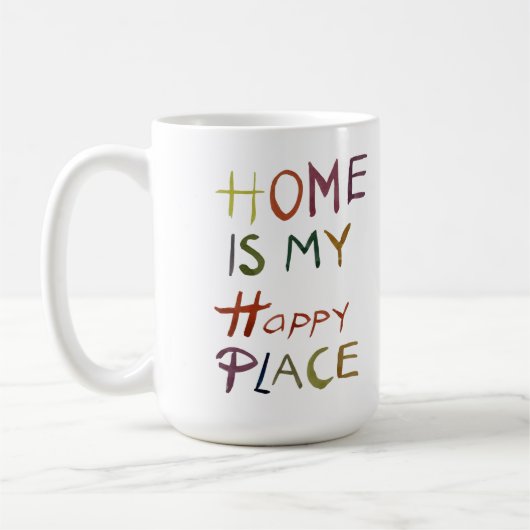 The Happy Introvert “Home Is My Happy Place” Koffiemok (Links)