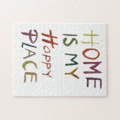 The Happy Introvert “Home Is My Happy Place” Legpuzzel (Horizontaal)